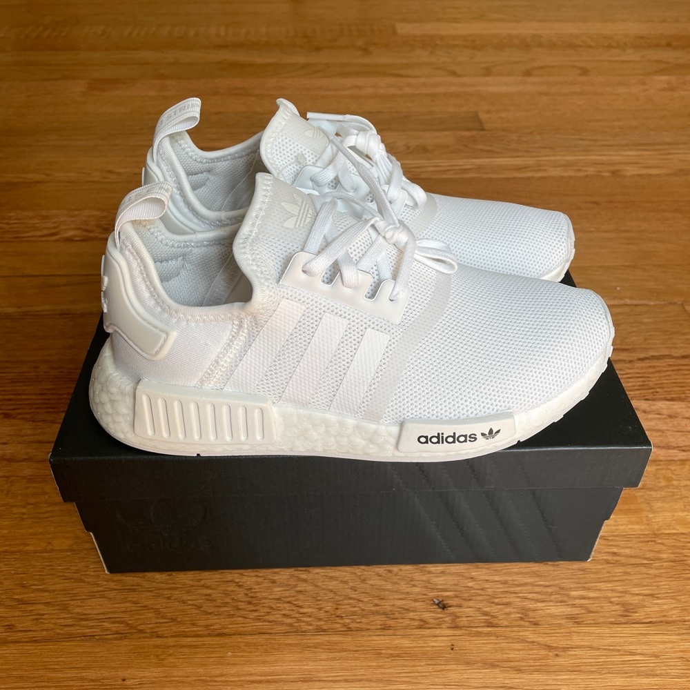 Adidas NMD R1 White Womens Shoes